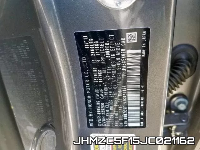 JHMZC5F15JC021162