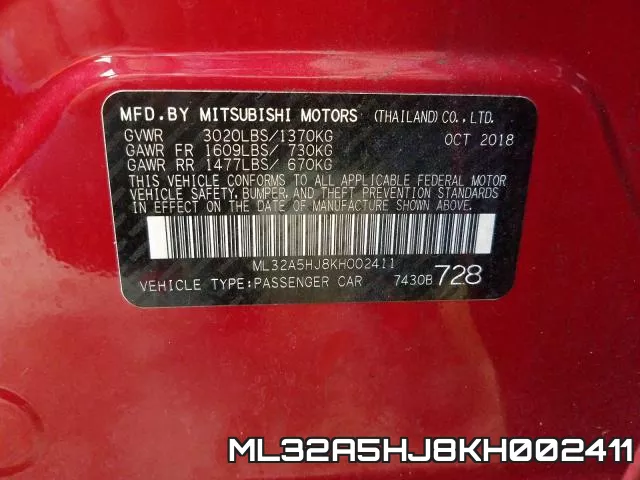 ML32A5HJ8KH002411