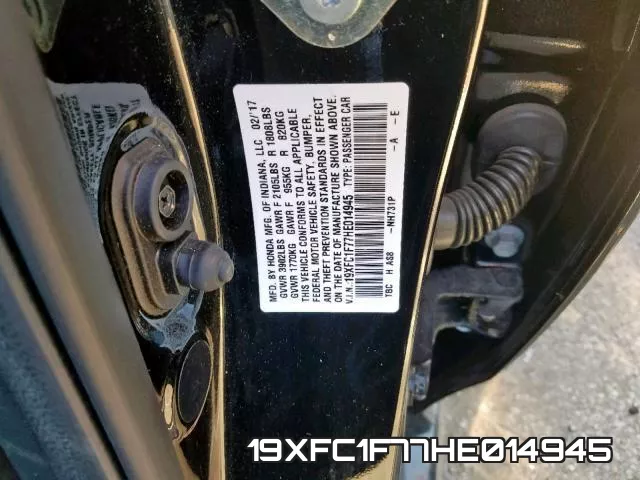 19XFC1F77HE014945