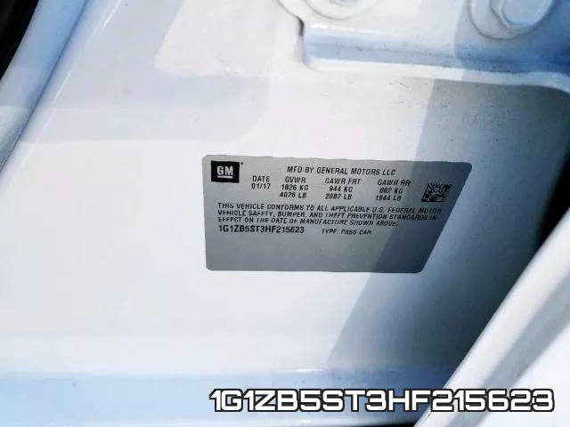 1G1ZB5ST3HF215623