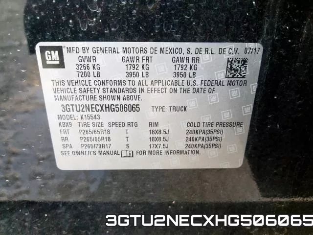3GTU2NECXHG506065