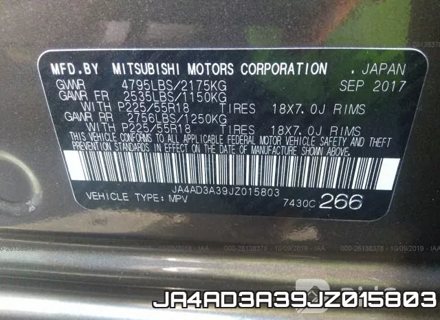 JA4AD3A39JZ015803