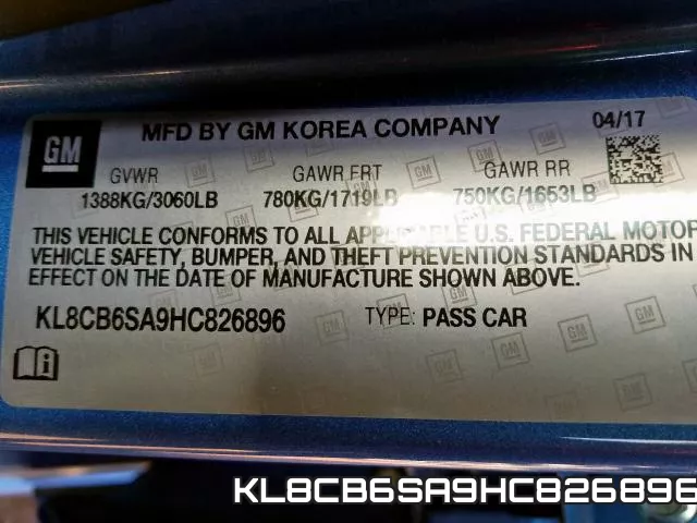 KL8CB6SA9HC826896