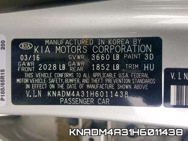 KNADM4A31H6011438