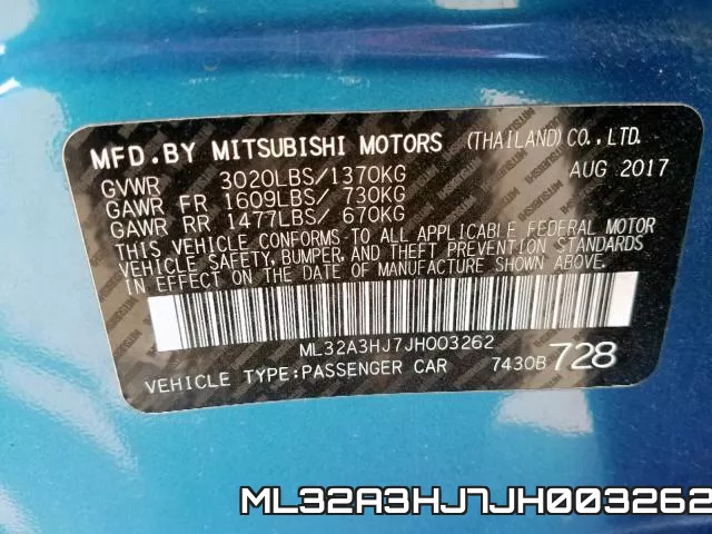 ML32A3HJ7JH003262