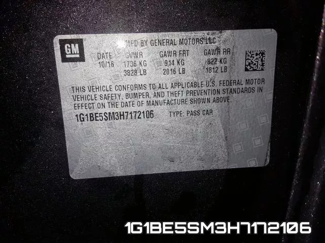 1G1BE5SM3H7172106