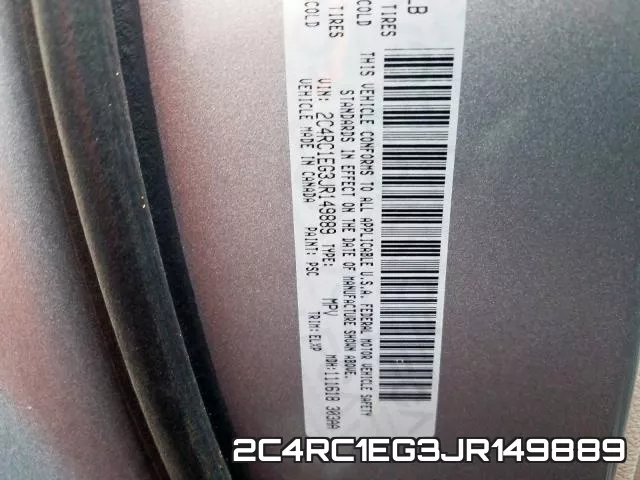2C4RC1EG3JR149889