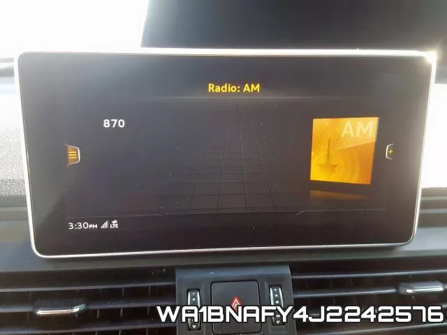 WA1BNAFY4J2242576