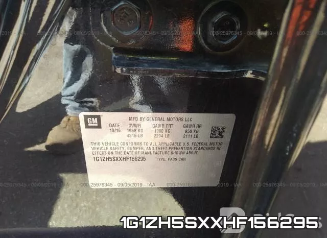 1G1ZH5SXXHF156295