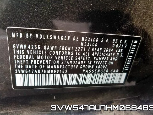 3VW547AU7HM068483