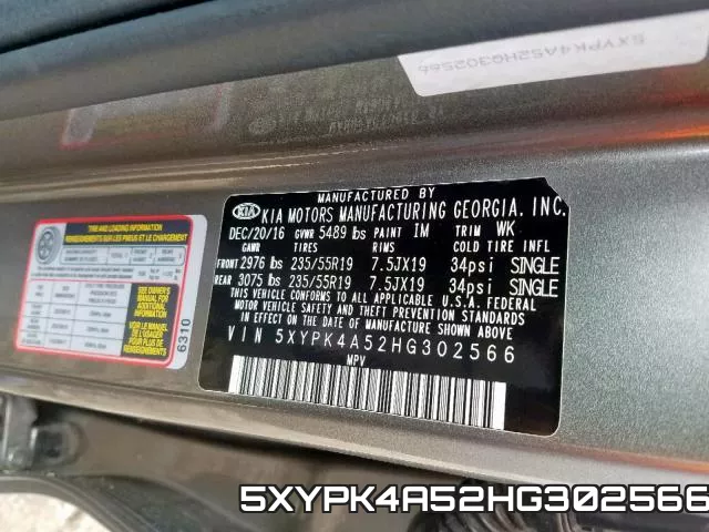 5XYPK4A52HG302566
