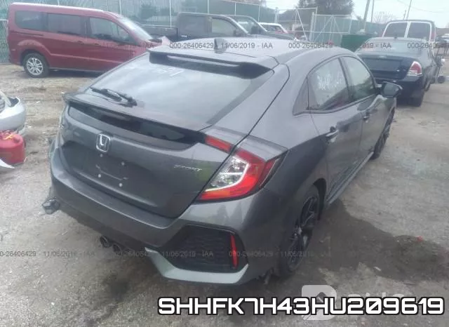 SHHFK7H43HU209619