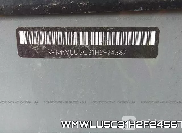 WMWLU5C31H2F24567