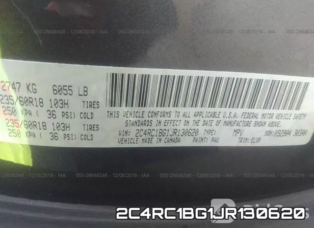 2C4RC1BG1JR130620