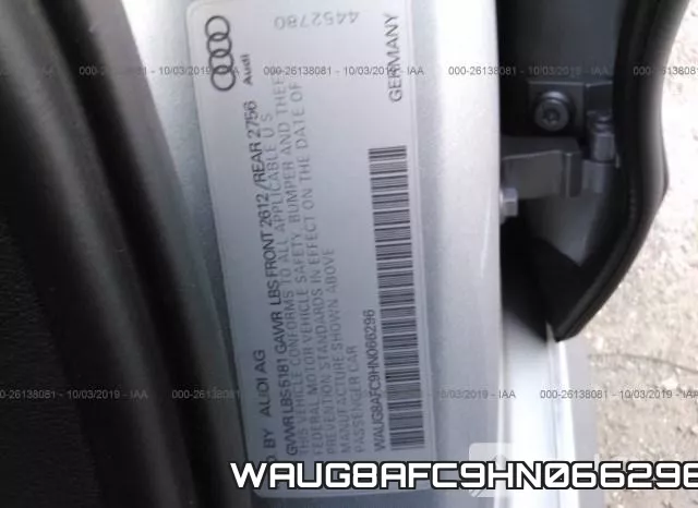 WAUG8AFC9HN066296