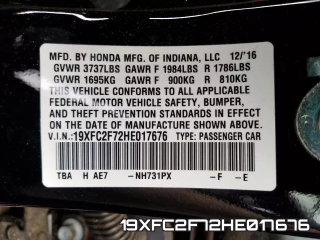 19XFC2F72HE017676
