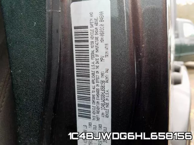 1C4BJWDG6HL658156