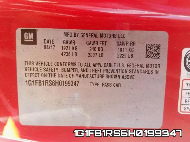 1G1FB1RS6H0199347