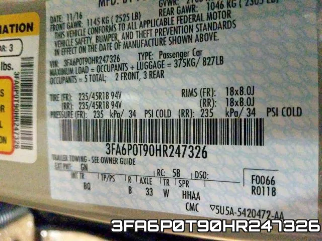 3FA6P0T90HR247326