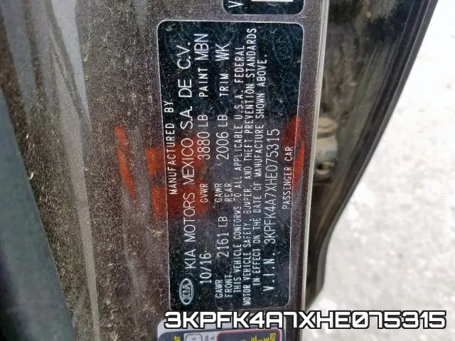 3KPFK4A7XHE075315
