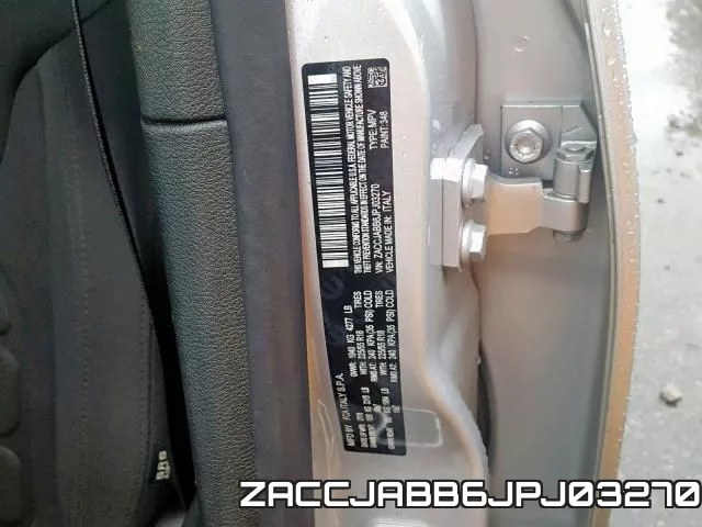 ZACCJABB6JPJ03270