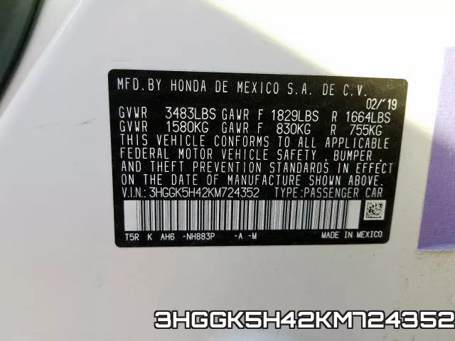 3HGGK5H42KM724352