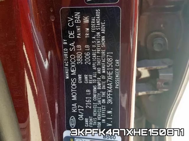 3KPFK4A7XHE150871