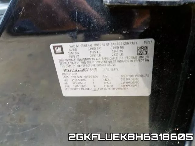 2GKFLUEK8H6318605