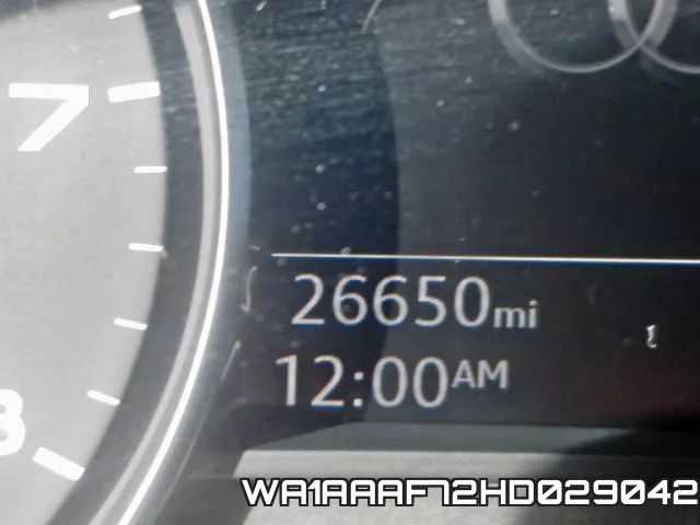 WA1AAAF72HD029042