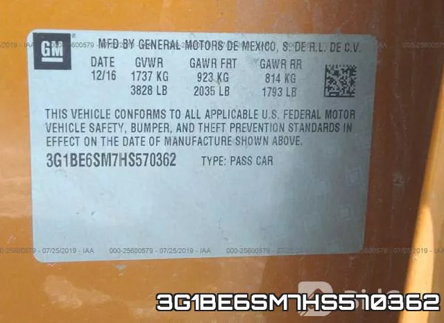 3G1BE6SM7HS570362