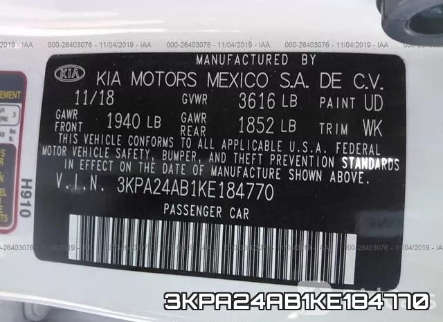 3KPA24AB1KE184770
