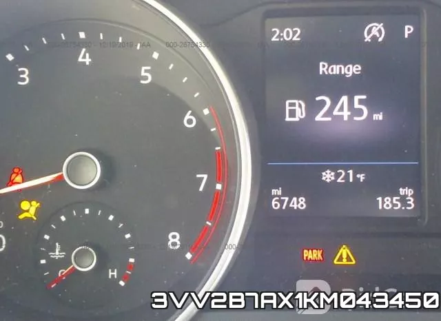 3VV2B7AX1KM043450