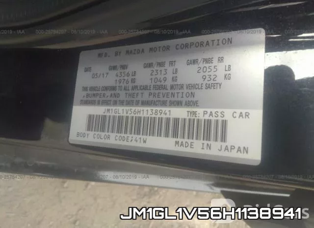 JM1GL1V56H1138941