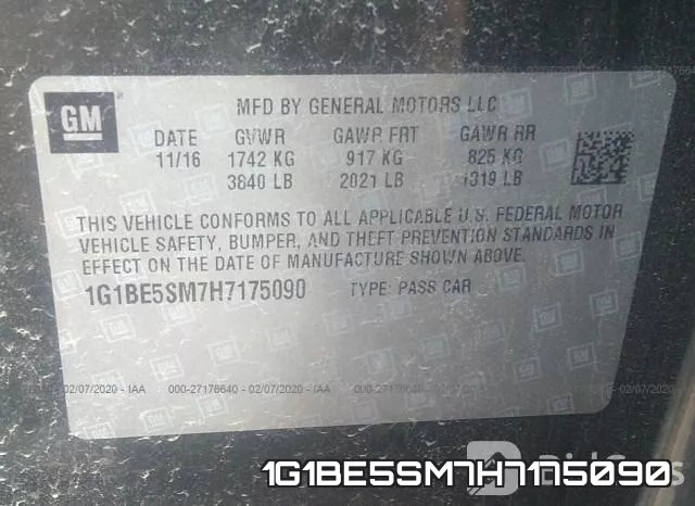 1G1BE5SM7H7175090
