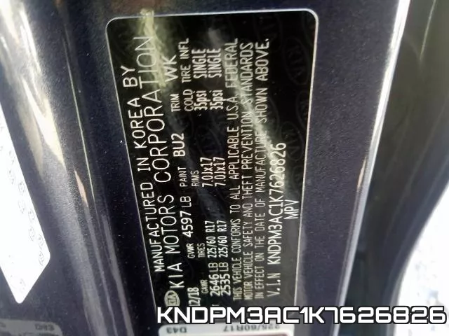 KNDPM3AC1K7626826
