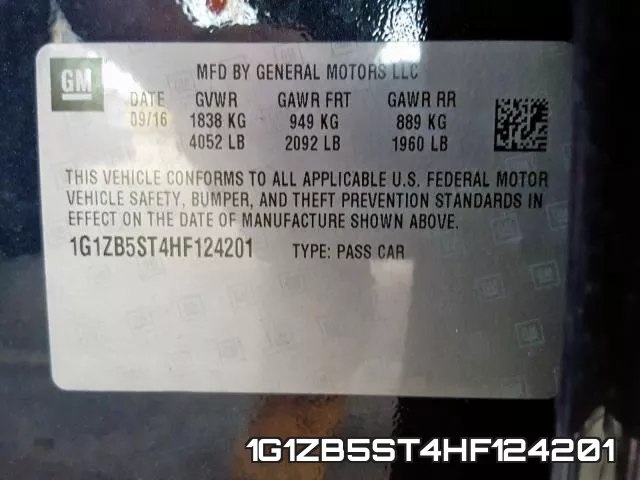 1G1ZB5ST4HF124201