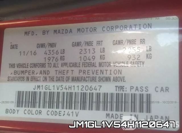 JM1GL1V54H1120647