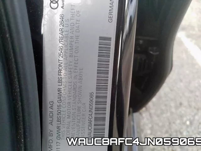 WAUC8AFC4JN059065