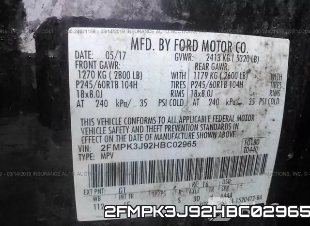 2FMPK3J92HBC02965