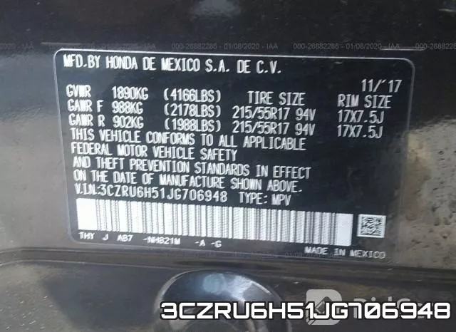 3CZRU6H51JG706948