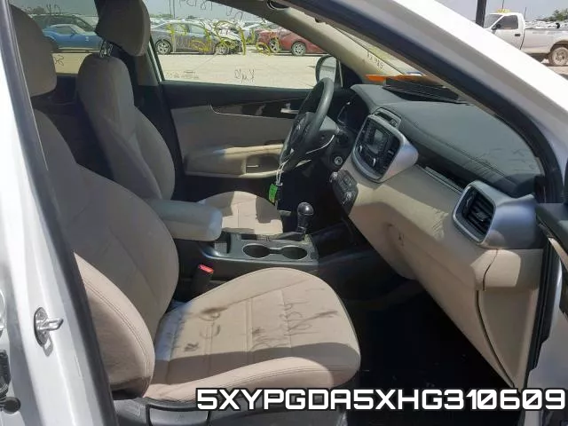 5XYPGDA5XHG310609