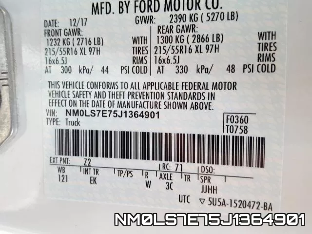 NM0LS7E75J1364901
