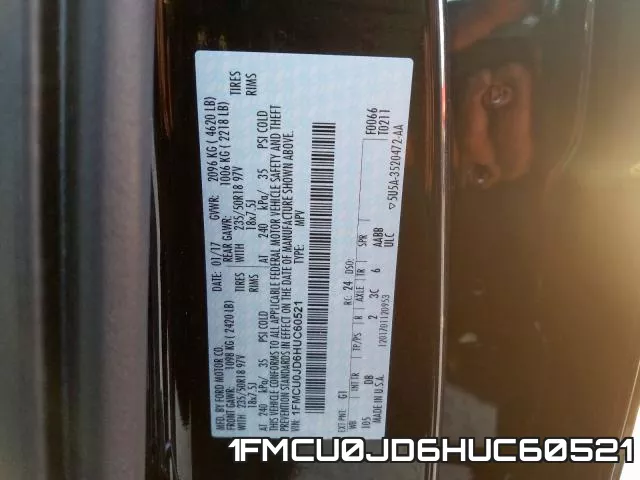 1FMCU0JD6HUC60521