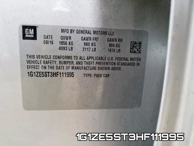 1G1ZE5ST3HF111995