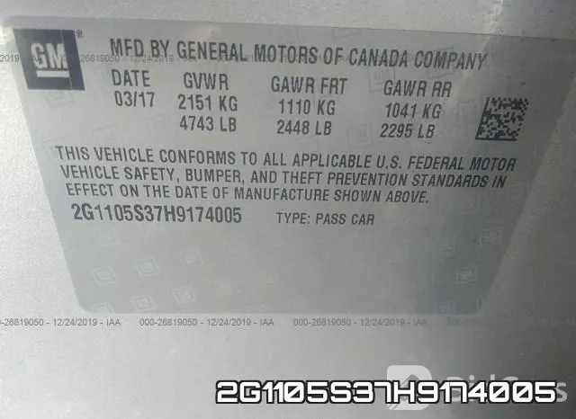 2G1105S37H9174005