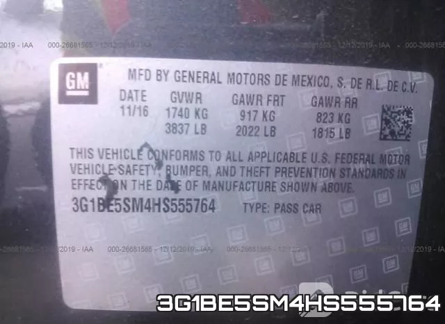 3G1BE5SM4HS555764
