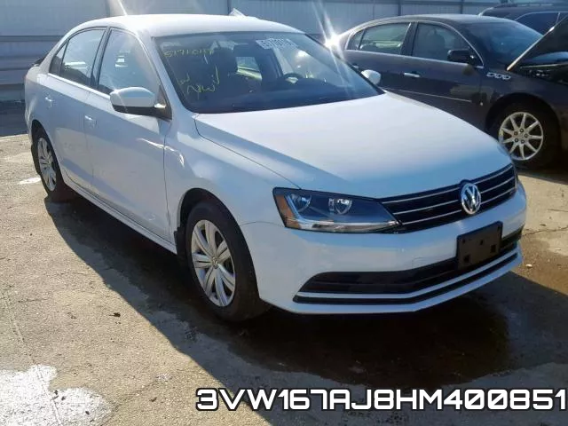 3VW167AJ8HM400851