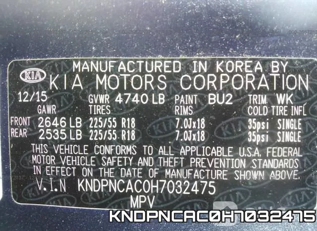 KNDPNCAC0H7032475