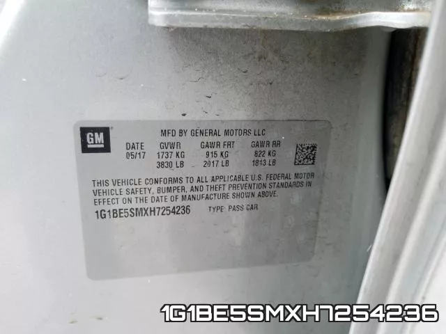 1G1BE5SMXH7254236