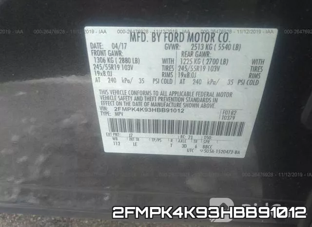 2FMPK4K93HBB91012